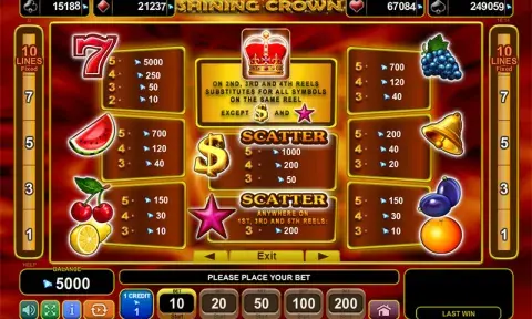 Shining Crown Slot Game