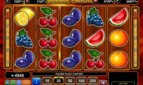 Shining Crown Slot Online
