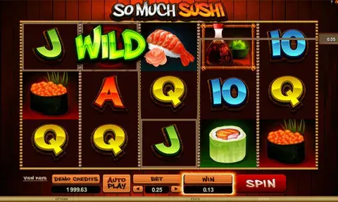 So Much Sushi Slot Free