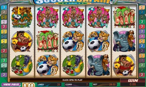 Soccer Safari Slot Game