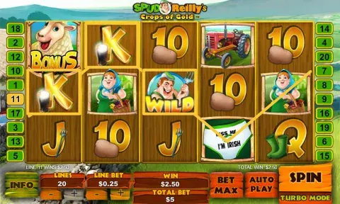 Spud O´Reilly´s Crops of Gold Slot Free