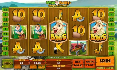 Spud O´Reilly´s Crops of Gold Slot