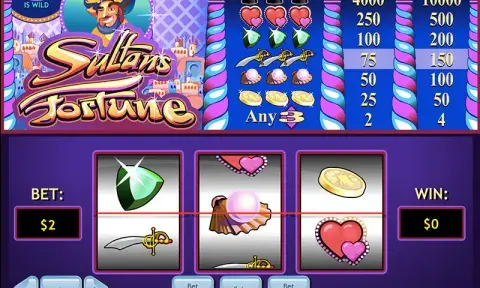 Sultans Fortune Slot Machine
