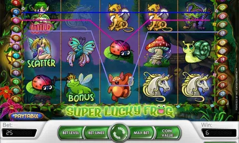 Super Lucky Frog Slot Game