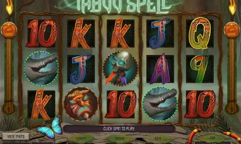 Taboo Spell Slot Free