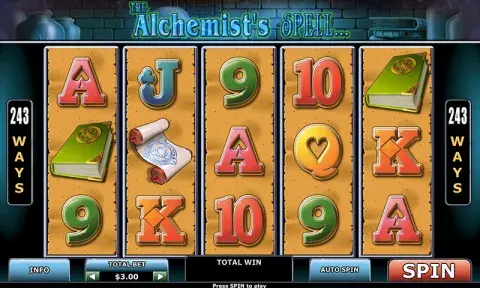 The Alchemists Spell Slot Game