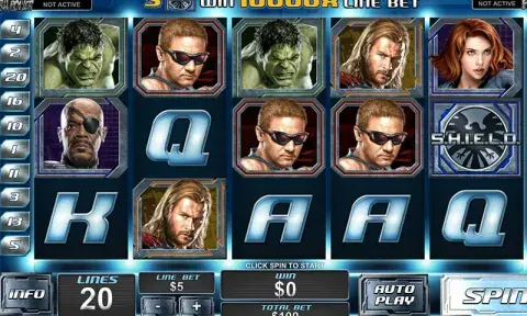 The Avengers Slot Game