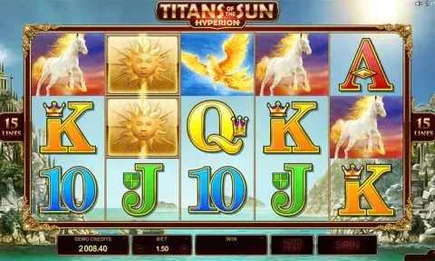 Titans of the Sun Hyperion Slot Game