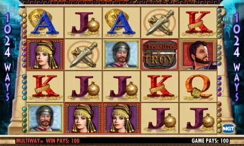 Treasures of Troy Slot Game