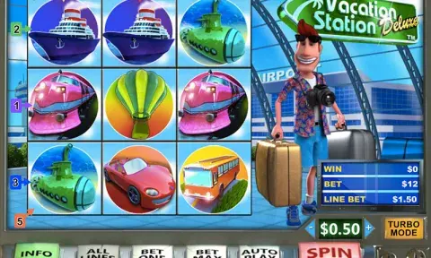 Vacation Station Deluxe Slot Game