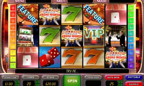 Vegas Nights Slot Online