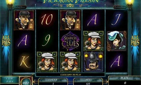 Victorian Villain Slot Game