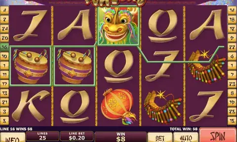 Wu Long Slot Machine