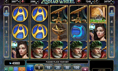 Zodiac Wheel Slot Online