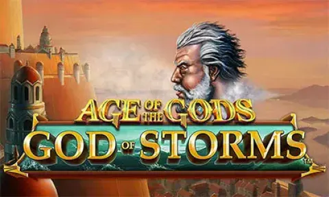 Age of the Gods - God of Storms Slot Logo