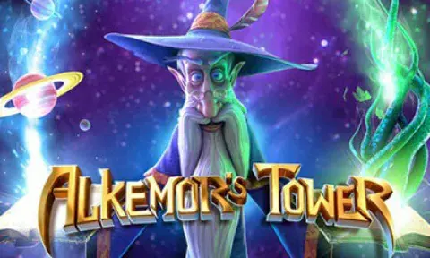 Alkemor's Tower Slot Logo