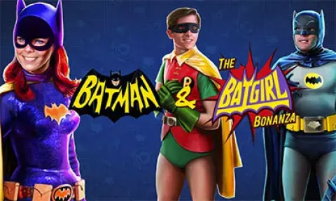 Batman & The Batgirl Bonanza Slot Logo