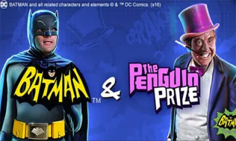 Batman and The Penguin Prize Slot Logo