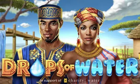 Drops of Water Slot Logo