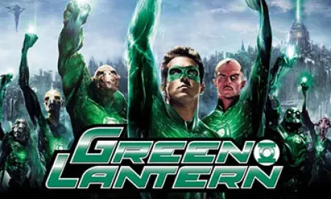 Green Lantern Slot Logo