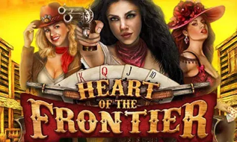 Heart of the Frontier Slot Logo