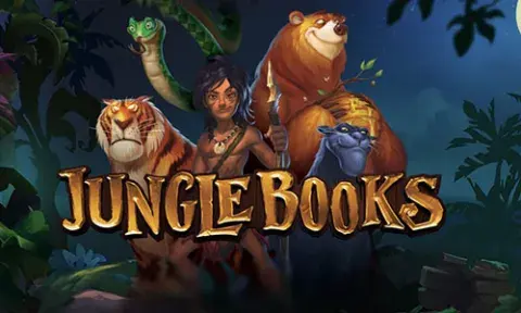 Jungle Books Slot Logo