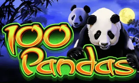 100 Pandas Slot Logo