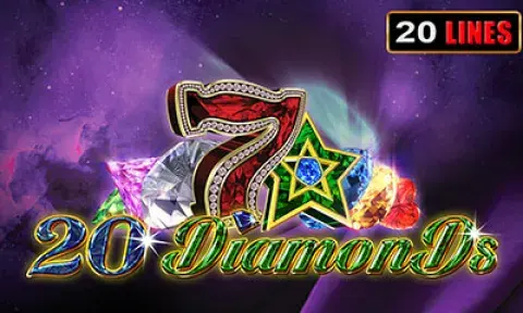 20 Diamonds Slot Logo