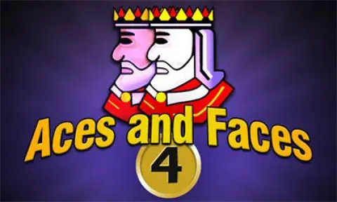 4 Line Aces and Faces Video Poker Logo