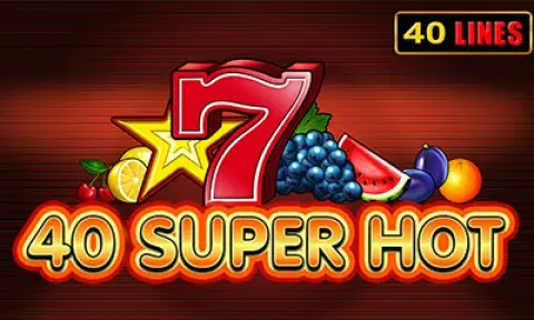 40 Super Hot Slot Logo