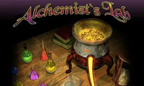 Alchemist’s Lab Slot Logo