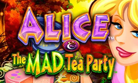 Alice and the Mad Tea Party Slot Logo