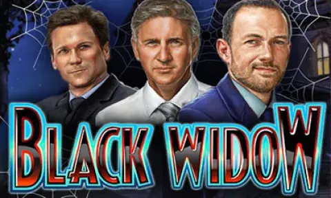 Black Widow Slot Logo