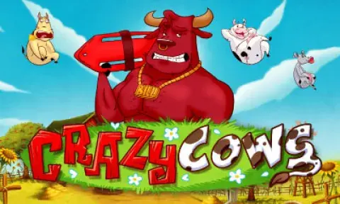Crazy Cows Slot Logo
