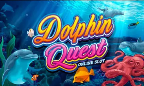 Dolphin Quest Slot Logo