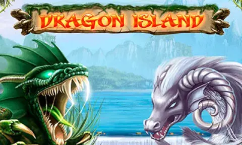 Dragon Island Slot Logo