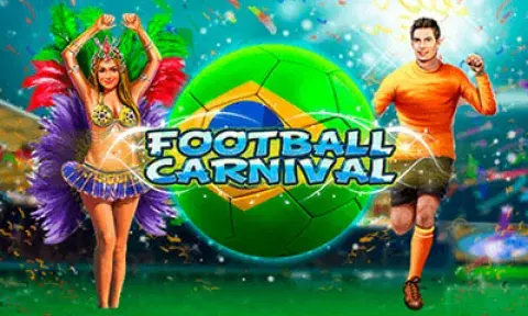 Football Carnival Slot Logo