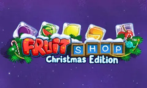 Fruit Shop Christmas Edition Slot Logo