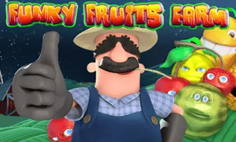Funky Fruits Farm Slot Logo