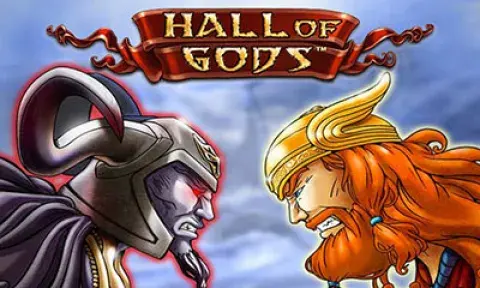 Hall of Gods Slot Logo