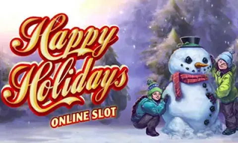 Happy Holidays Slot Logo