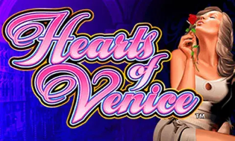 Hearts of Venice Slot Logo