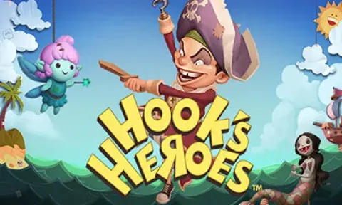 Hook's Heroes Slot Logo