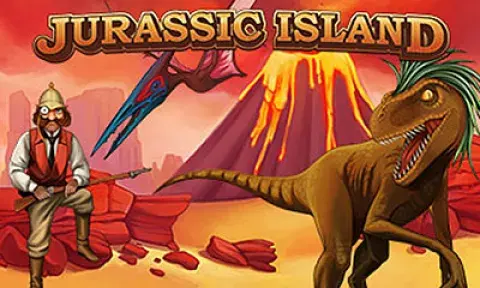 Jurassic Island Slot Logo