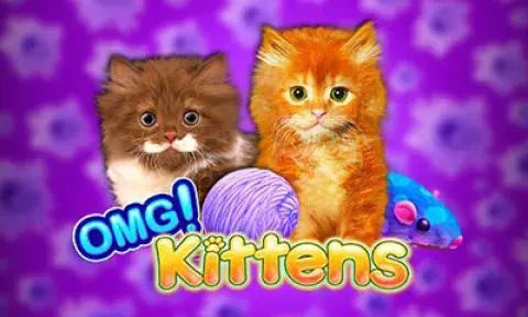 OMG Kittens Slot Logo