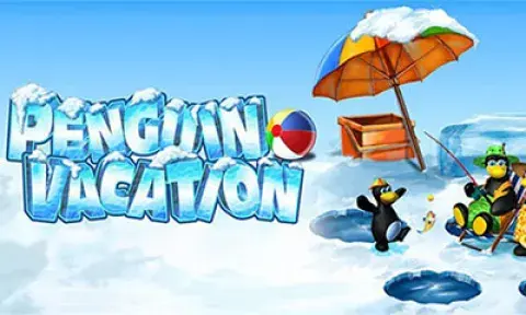 Penguin Vacation Slot Logo