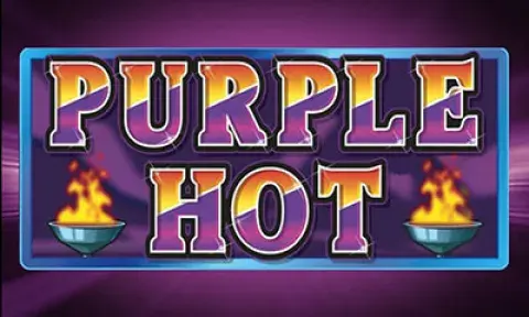 Purple Hot Slot Logo