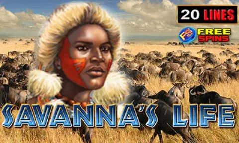 Savanna's Life Slot Logo
