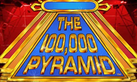 The 100,000 Pyramid Slot Logo