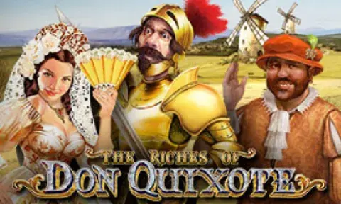 The Riches Of Don Quixote Slot Logo